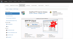 Desktop Screenshot of bpftp.com